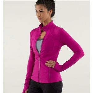 Lululemon shape up jacket full zip purple